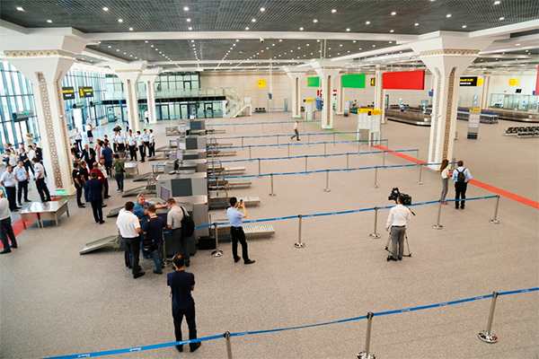 Фото: Новый международный терминал аэропорта «Ташкент» принял первых пассажиров