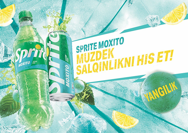 The Coca-Cola Company Launches New Sprite Moxito Flavor in Uzbekistan