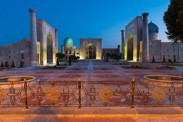 Over 1 million tourists visited the Registon complex in Samarkand in 2022