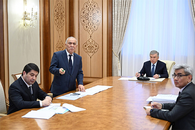 Шавкат Мирзиёев обсудил меры по стабилизации добычи газа