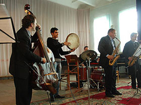 Band plays Bebop Jazz on tour of Uzbekistan