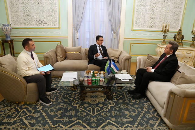 Uzbekistan and MIT Kuo Sharper Discuss Development of Digital Ecosystem