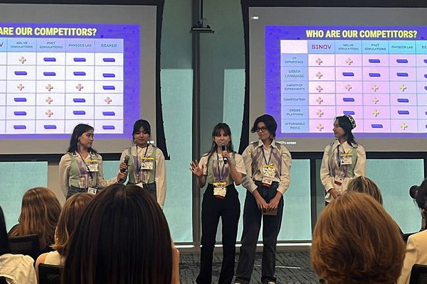 Команда девушек из Узбекистана представила свой проект в Калифорнии и заняла третье место в финале международного конкурса Technovation Girls 2023