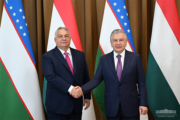 Leaders of Uzbekistan and Hungary discuss multifaceted cooperation issues between the two countries