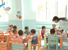 В Джизаке оснащен пилотный детский сад с инклюзивным образованием