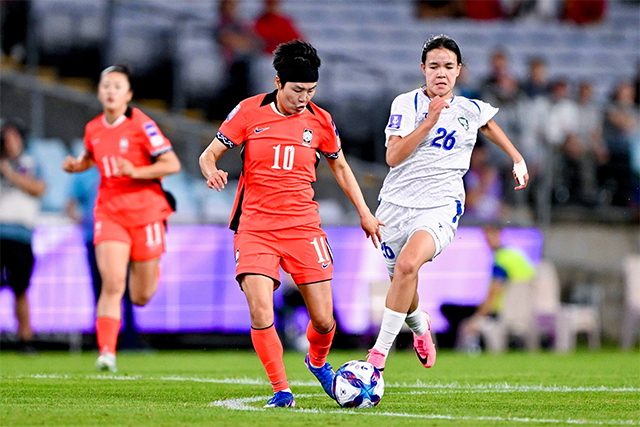Uzbekistan Falls to Korea in AFC Women’s Asian Cup QF