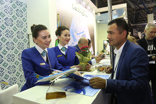 Uzbekistan Airways takes part in KITF 2018 exhibition