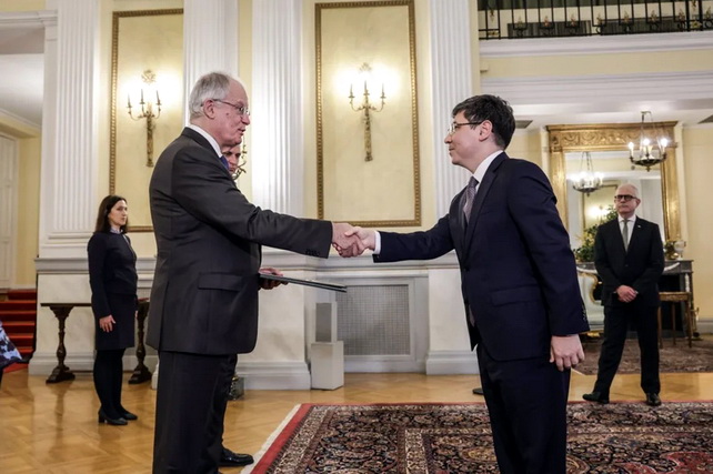 Ambassador of Uzbekistan Abat Fayzullayev Presents Credentials in Greece