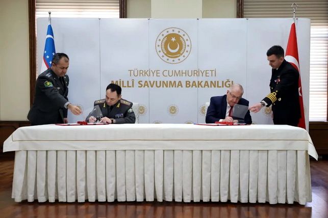 Uzbekistan and Türkiye Sign Military Cooperation Agreement for 2026