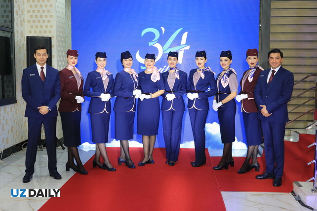 Uzbekistan Airways завершила обновление служебной формы бортпроводников