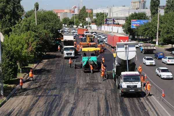 В I полугодии в Узбекистане отремонтировано 2757,8 км дорог