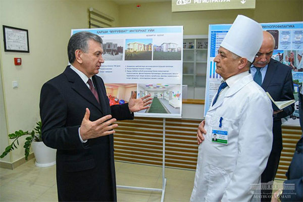 В Карши организованы клиники, оснащенные по последнему слову техники