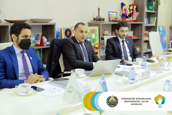 A meeting with a delegation of the Saudi Development Fund was held at the Ministry of Preschool of Uzbekistan
