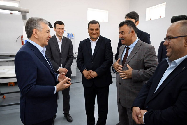 Хонқа туманида мебелсозлик саноат зонаси ишга тушди