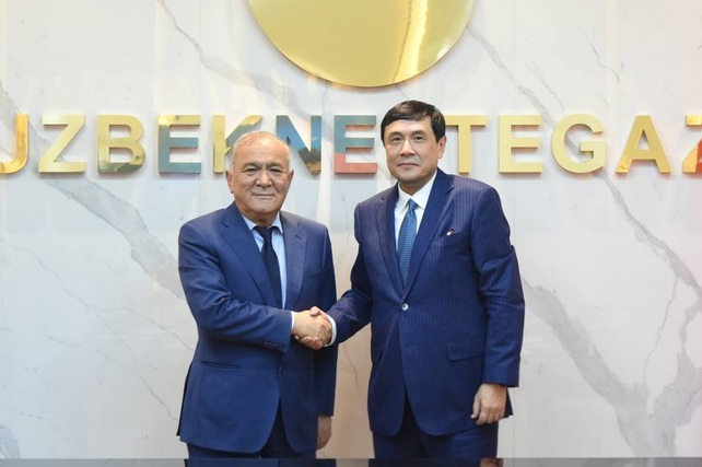 «Узбекнефтегаз» и Tapline обсудили перспективы газовой инфраструктуры