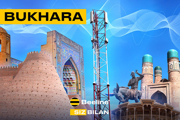 Beeline Uzbekistan boosts mobile internet speeds in Bukhara and Navoi regions