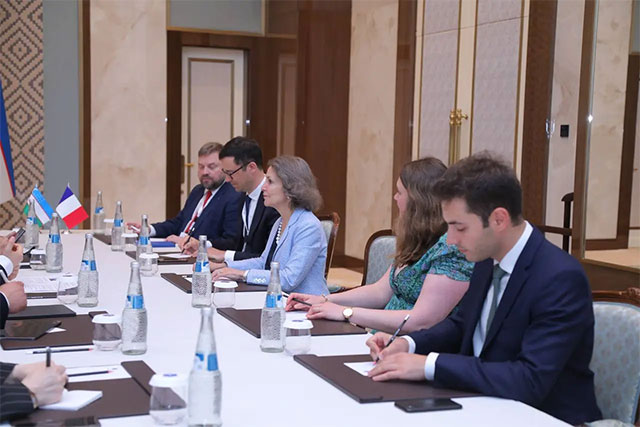 В Самарканде состоялась встреча с Чрезвычайным и Полномочным Послом Франции