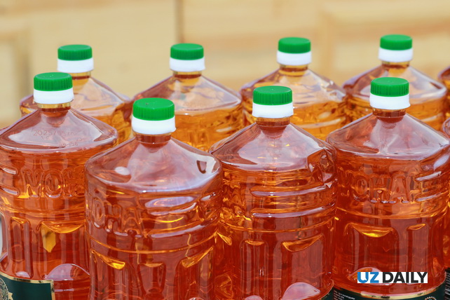 В Узбекистане в 2025 году было произведено 204,6 тыс. тонн растительного масла