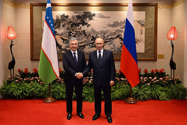 O‘zbekiston va Rossiya Prezidentlari ikki tomonlama hamkorlikning dolzarb masalalarini muhokama qildilar