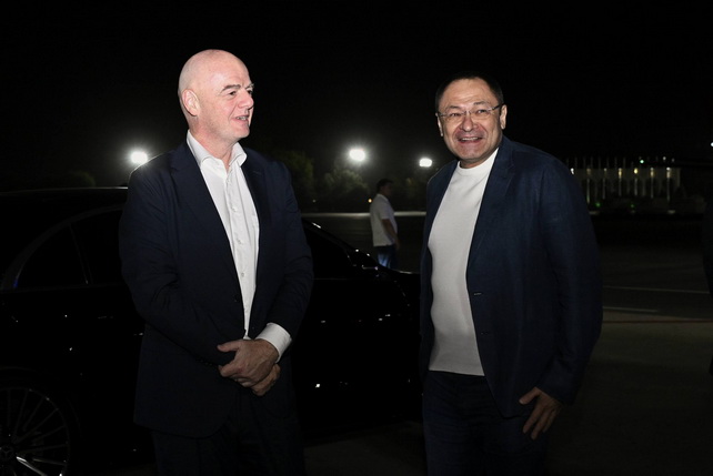 FIFA prezidenti Janni Infantino O‘zbekistonga keldi