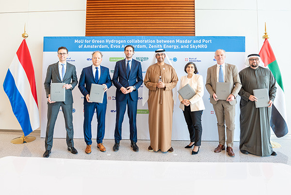 Masdar signs agreement to explore exporting green hydrogen from Abu Dhabi to Europe