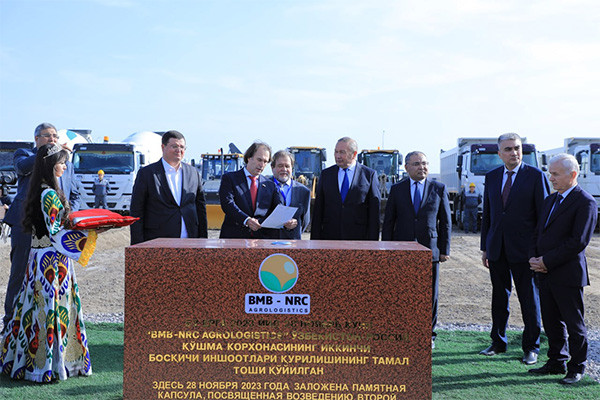 Agrologistic complex BMB-NRC Agrologistics opens in Jizzakh region