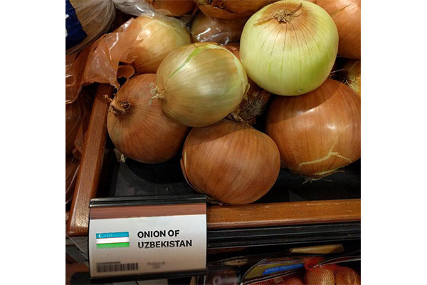 Uzbekistan supplies 48 tons of onions to Dubai