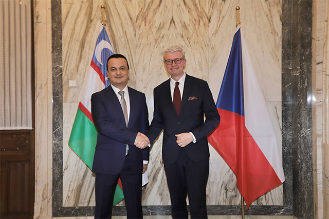 Uzbekistan Delegation Discusses Cooperation with Czech Republic