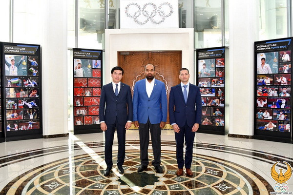 В НОК Узбекистана прошла встреча с Генеральным секретарем Азиатской конфедерации плавания