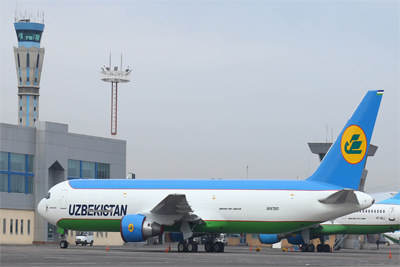 НАК «Узбекистон хаво йуллари» получила второй грузовой самолет Boeing-767-300BCF