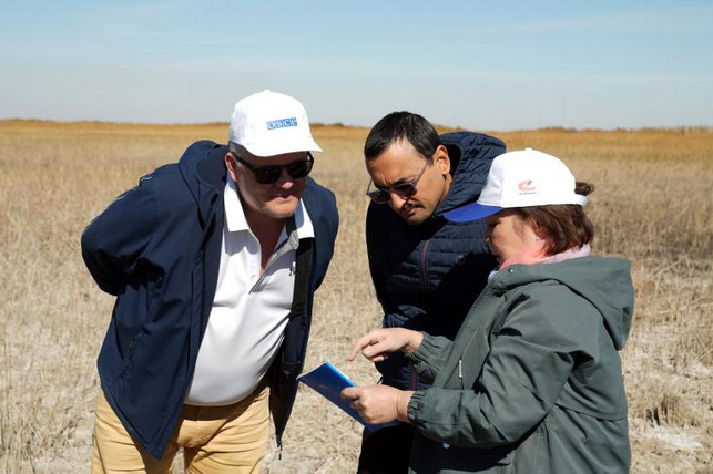 OSCE supports Autumn Biodiversity Monitoring Expedition in the Aral Sea Region