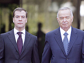 Uzbek, Russian Presidents discuss situation in Kyrgyz Republic