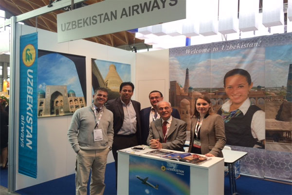 Uzbekistan Airways attends TTG Incontri 2015 exhibition