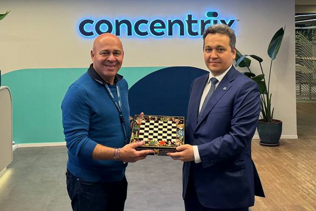 Делегация Узбекистана встретилась с представителями компании Concentrix