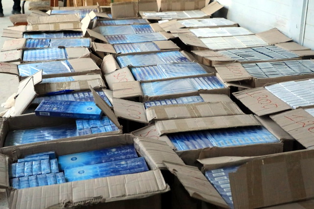 Uzbekistan authorities seize smuggled cigarettes worth 7.5 billion soums
