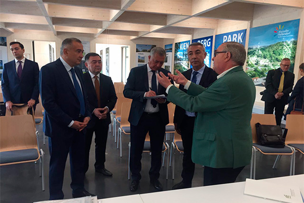 Джахонгир Артикходжаев посетил Kompetenzzentrum – Großsiedlungen и Wertstoff Union Berlin