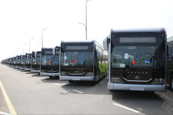 Tashkent receives 233 buses and electric buses