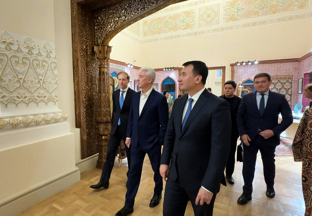 A renovated Uzbekistan pavilion was opened at VDNKh