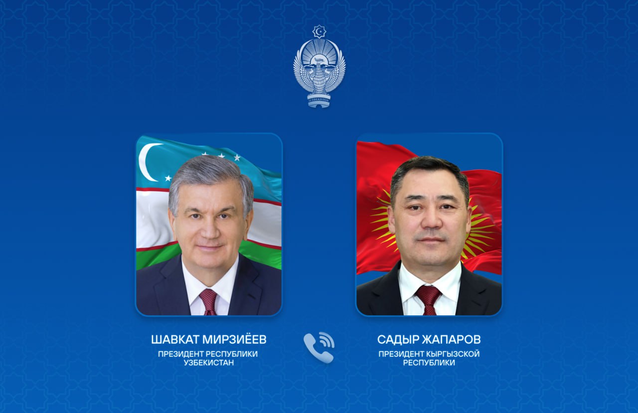 Мирзиёев поздравил Жапарова с избранием Кыргызстана в Совбез ООН