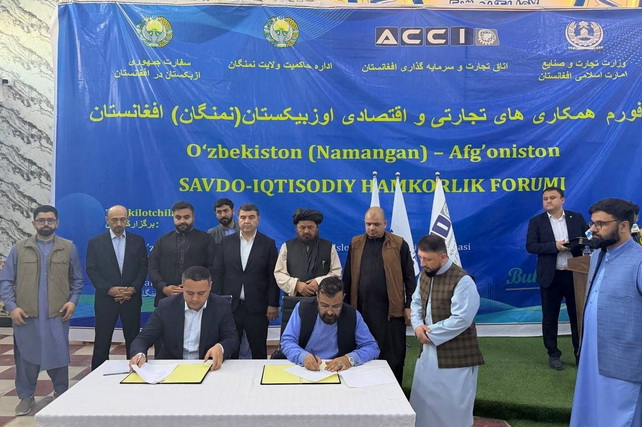 В Мазар-и-Шарифе заложен проект птицеводческого комплекса и прошла выставка «Made in Namangan»