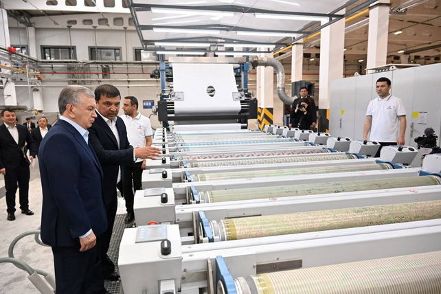 Запущено новое предприятие текстильного кластера