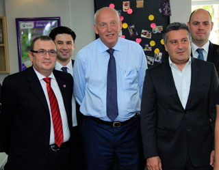 Visit of TeliaSonera head Lars Nyberg to Tashkent