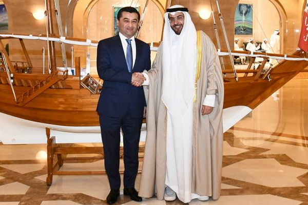 Bakhtiyor Saidov meets with Kuwait’s Minister of Finance and Minister of State for Economic and Investment Affairs
