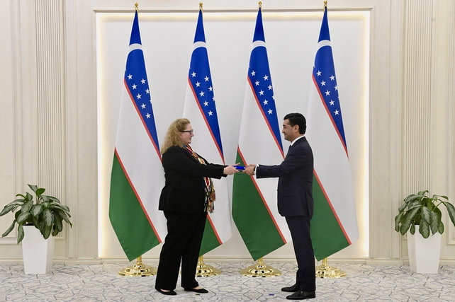 New Norwegian Ambassador Presents Credentials in Tashkent