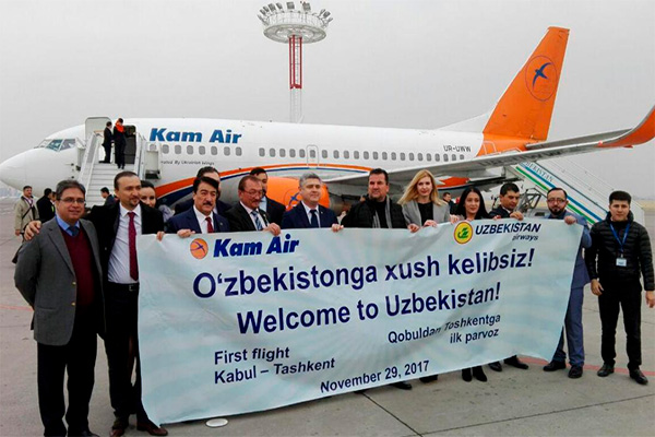 Kam Air осуществила первый полёт по маршруту Кабул-Ташкент