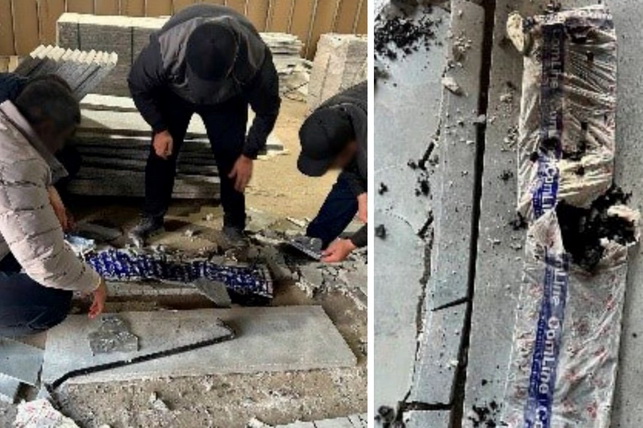 Over 37 kg of Opium Seized in Samarkand Region Hidden in Marble Slabs