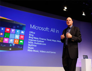 Microsoft Corp launches new Windows 8