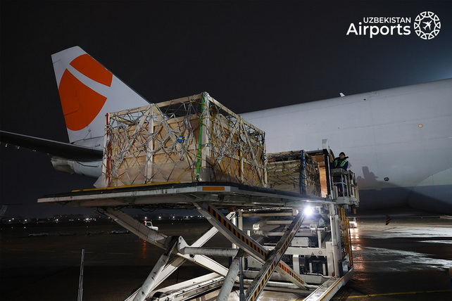 В Ташкент прибыл Boeing 747 с 93 тоннами живого скота из Европы