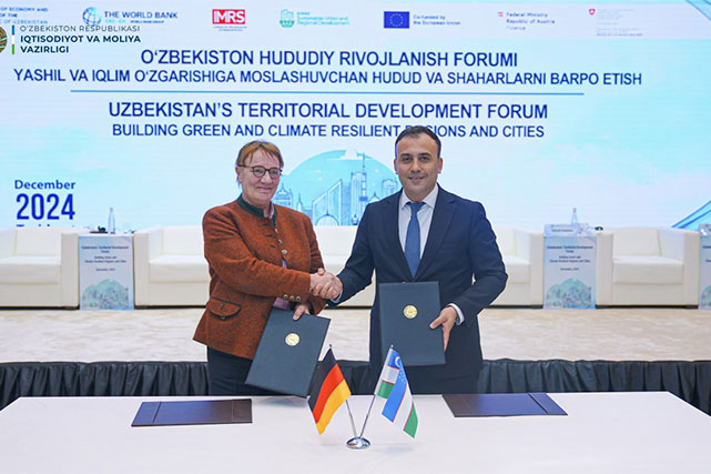 Germany to provide Uzbekistan with a €9 million grant