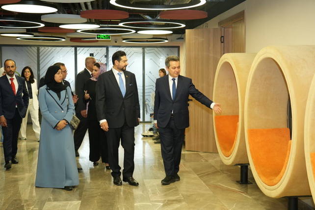 Делегация Султаната Оман во главе с министром торговли, промышленности и поощрения инвестиций посетила IT Park Uzbekistan